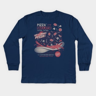 Arcade Pizza Kids Long Sleeve T-Shirt